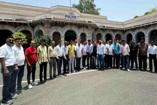 hostel associations protest in Kota