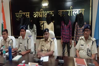 Five accused arrested in burnt body found in vehicle in Dumka