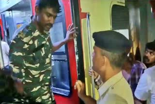 Paramilitary forces Attacked Passengers in Train