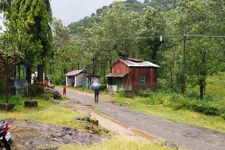 மாஞ்சோலை குடியிருப்பு பகுதி