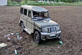 விபத்துக்குள்ளான சுகாதாரத்துறை ஜீப்