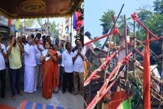 குடமுழுக்கு நிகழ்ச்சியில் அமைச்சர் சேகர் பாபு