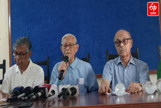 PROTESTS AGAINST CUTTING OF TREES IN GUWAHATI