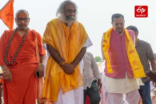इंद्रेश कुमार रविवार को संभल पहुंचे.