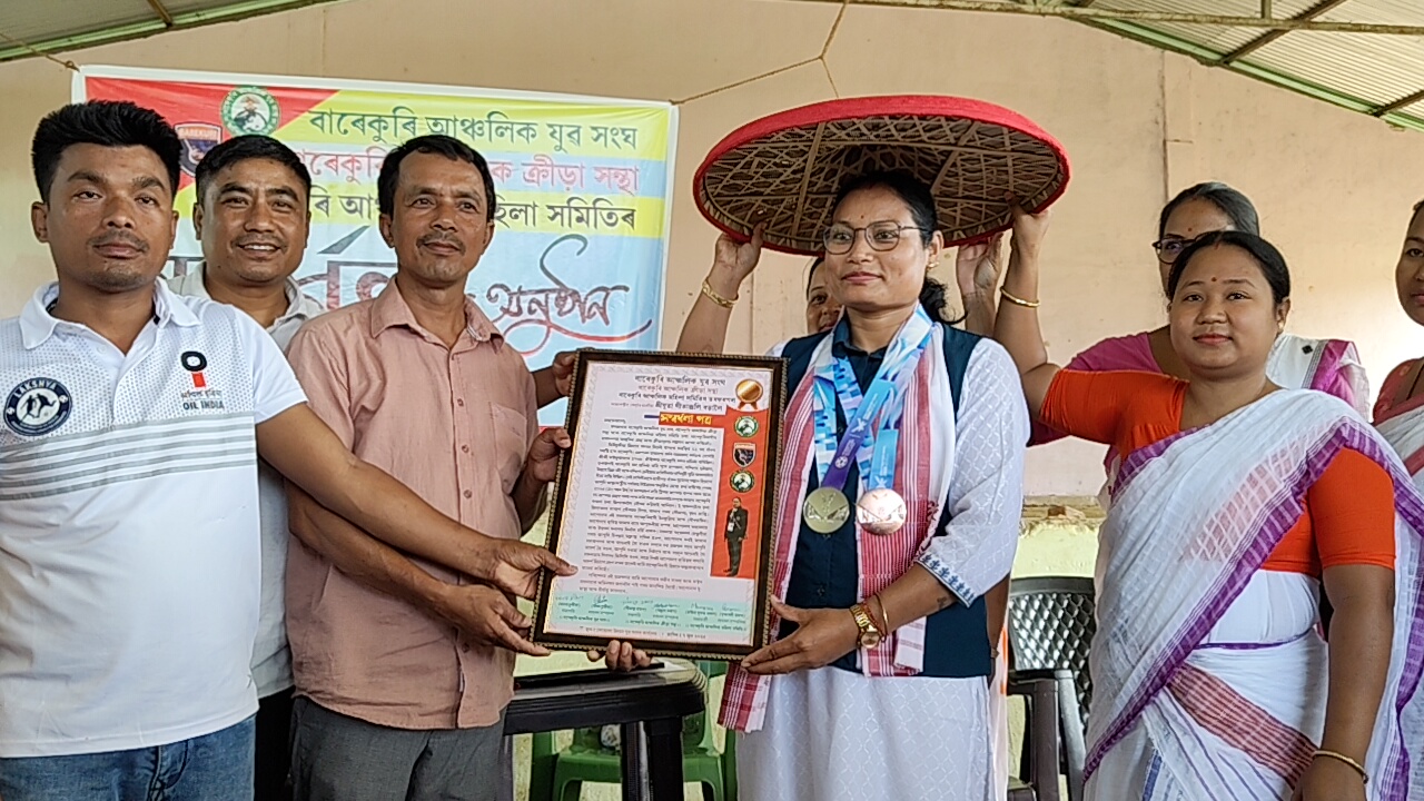 Gitanjali Bora from Tinisukia won medals at World Masters Games 2025