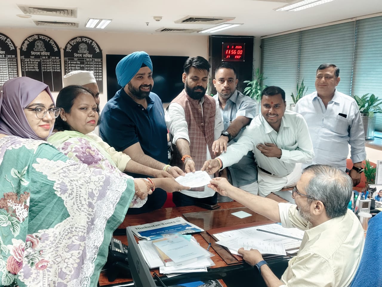 स्थाई समिति अध्यक्ष पद का चुनाव