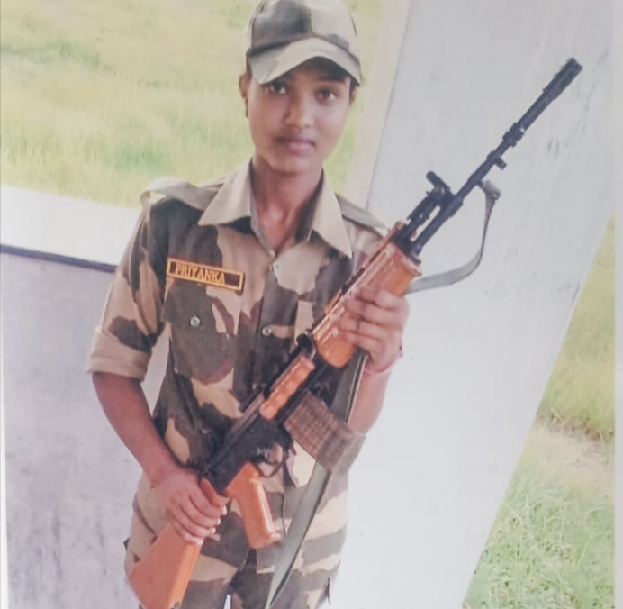 BSF jawan Priyanka Chavan