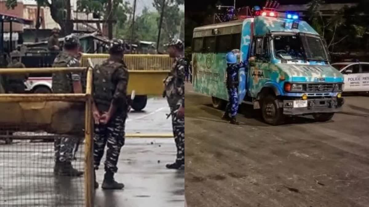 manipur  Four including police commando killed in manipur  manipur issues  manipur riots  Manipur violence  militants  മണിപ്പൂർ കലാപം  മണിപ്പൂർ  പൊലീസ് കമാൻഡോ ഉൾപ്പടെ നാലുപേർ കൊല്ലപ്പെട്ടു  ഇംഫാൽ  ബിഷ്‌ണുപൂർ ജില്ലയിലെ കാങ്‌വായ് പ്രദേശത്ത്