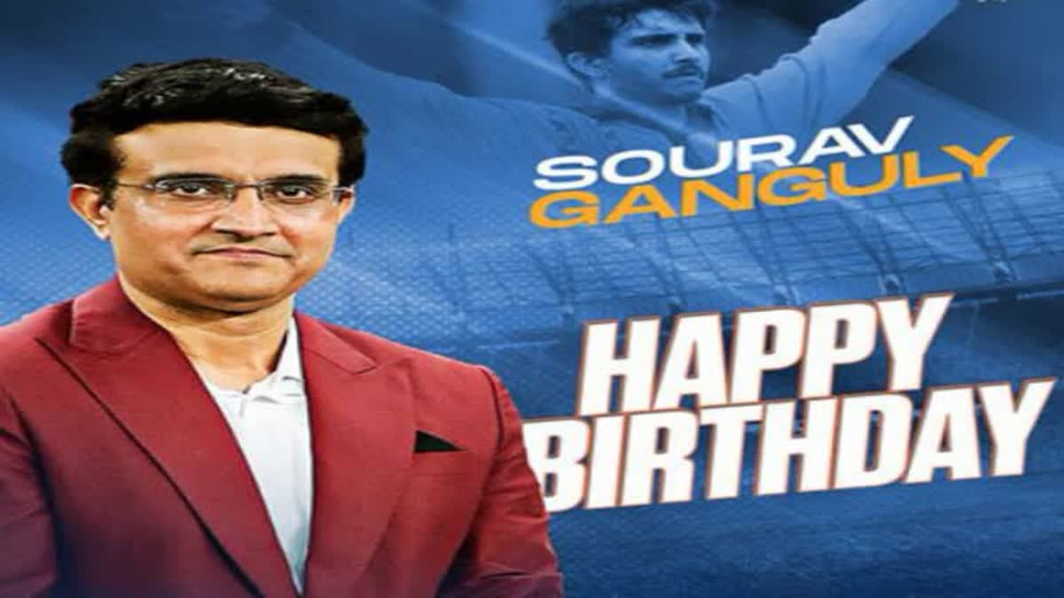 Sourav Ganguly turns 51; wishes galore