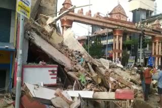 Building Collapsed In Bilaspur