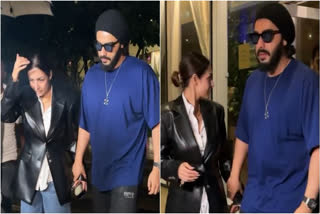 Bollywood actors Arjun Kapoor and Malaika Arora are one of the most adorable couples in the film industry. The pair, who has been in a relationship for a long time now, often steals the show and this time was no different. The lovebirds were papped walking hand in hand on Friday night as they exited a restaurant following their dinner date in Mumbai.