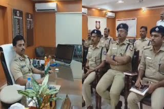 Law and order ADGP Arun consultation with Coimbatore range police officers regarding of the DIG vijayakumar suicide