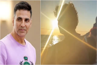 Akshay Kumar captures wife Twinkle and their kids soaking up the sun, watch