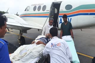 Injured BJP Worker