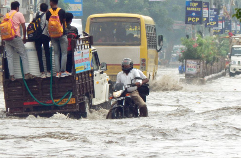 Heavy Rain in Rajasthan