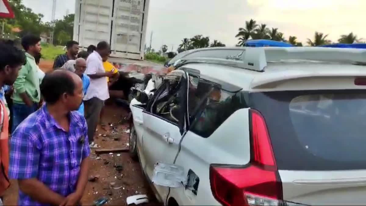 Road Accident in Eluru District