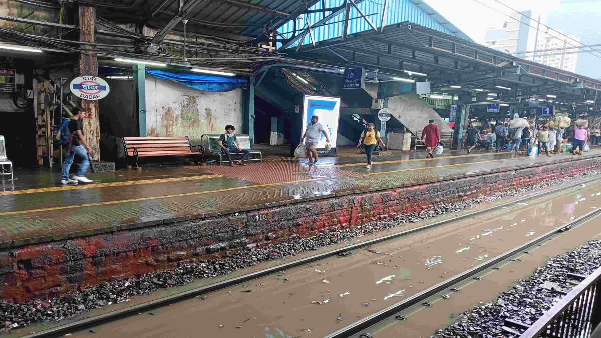 Mumbai Rain Updates traffic of Central and Harbor Railways stopped and holiday declared for schools and colleges in morning session