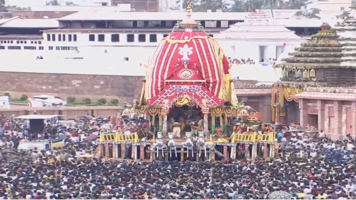 Second day of Rath Yatra Puri 2024