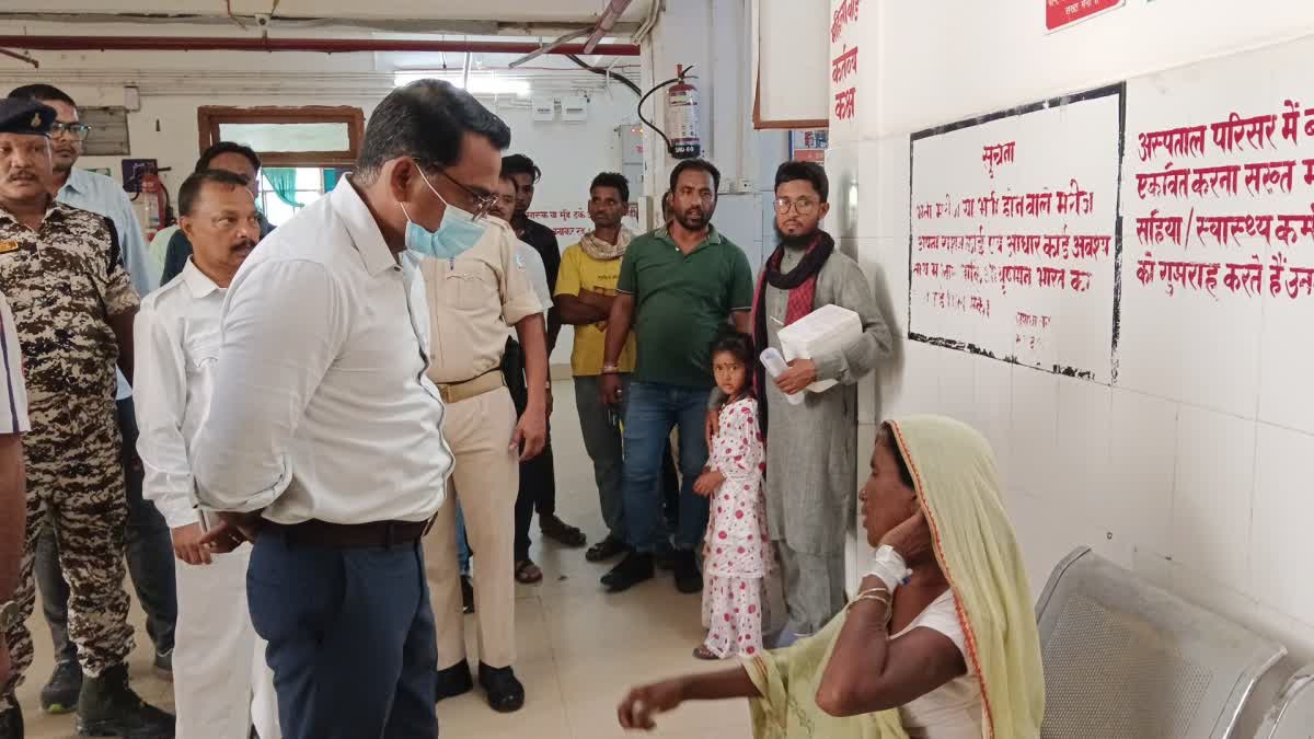 Sadar Hospital Deoghar Inspection