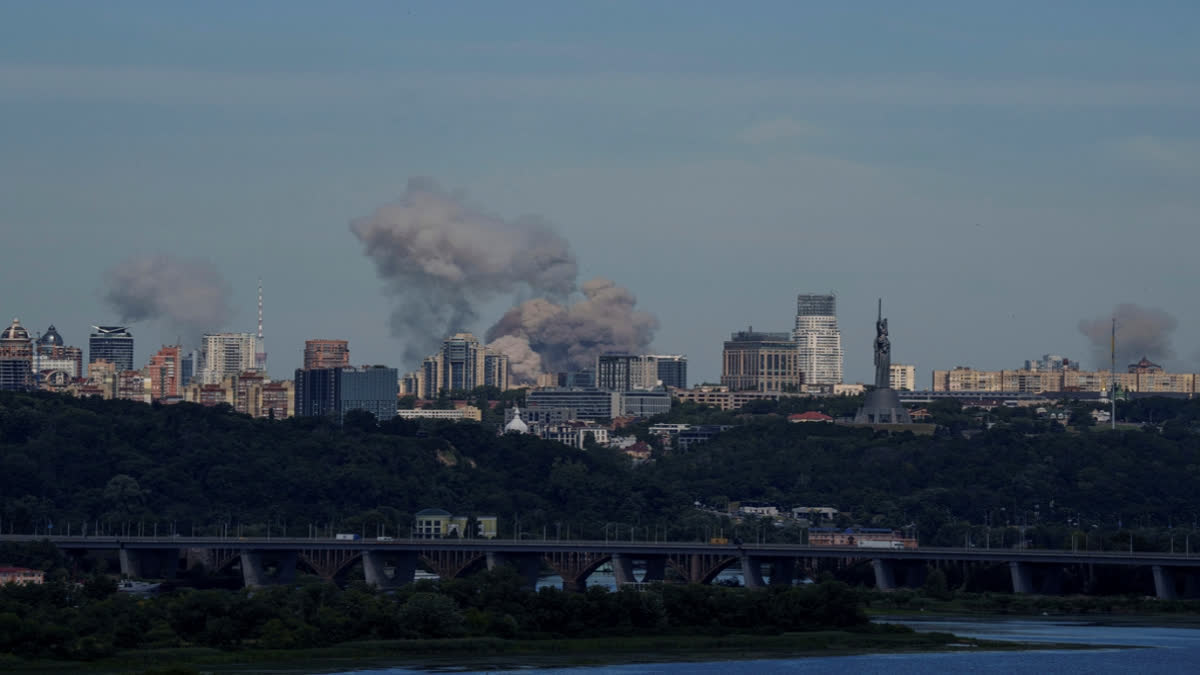 Russian Missiles Hit Children's Hospital In Ukrainian Capital