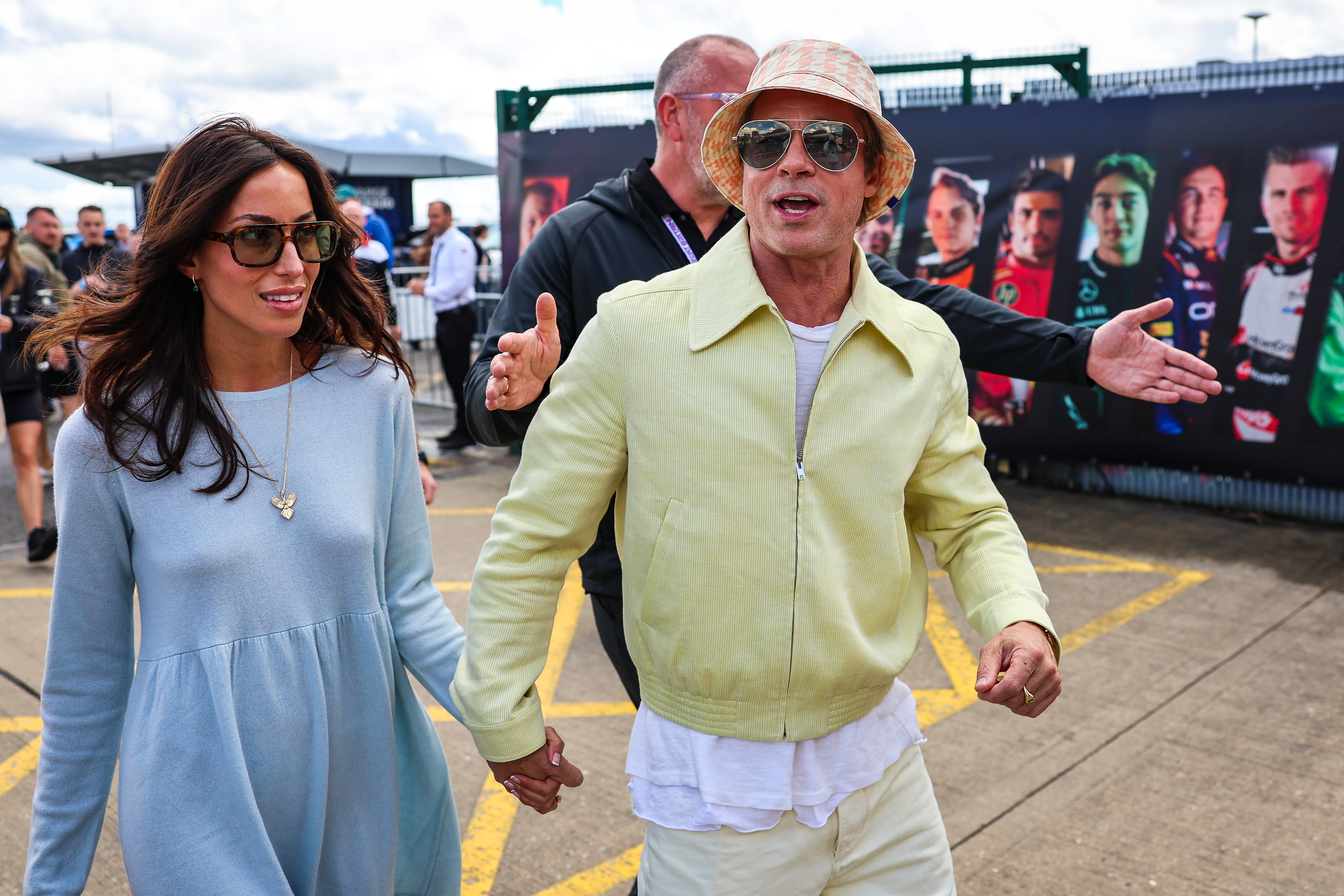 Brad Pitt and his girlfriend Ines de Ramon were spotted together at the 2024 British Grand Prix, displaying affection and sharing smiles. The couple has been in a relationship for approximately two years.