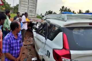 Road Accident in Eluru District