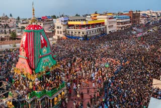 भगवान जगन्नाथ की दूसरे दिन की रथयात्रा शुरू