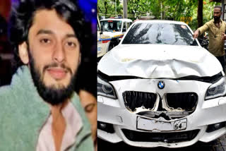 Shiv Sena Leader Rajesh Shah's Son Mihir; The BMW Car involved in the crash