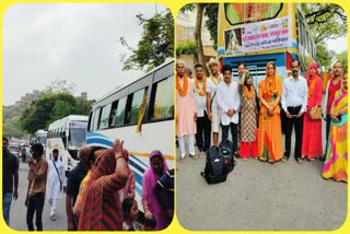 Group left from Jaipur for Amarnath