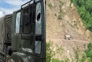 Indian Army convoy attacked by terrorists in Kathua