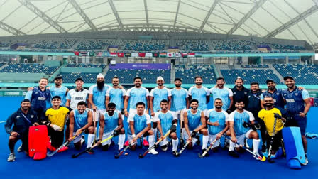 Indian Mens Hockey Team Leaves For Olympics