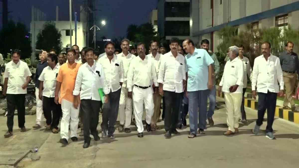 AP Power Employees Protest