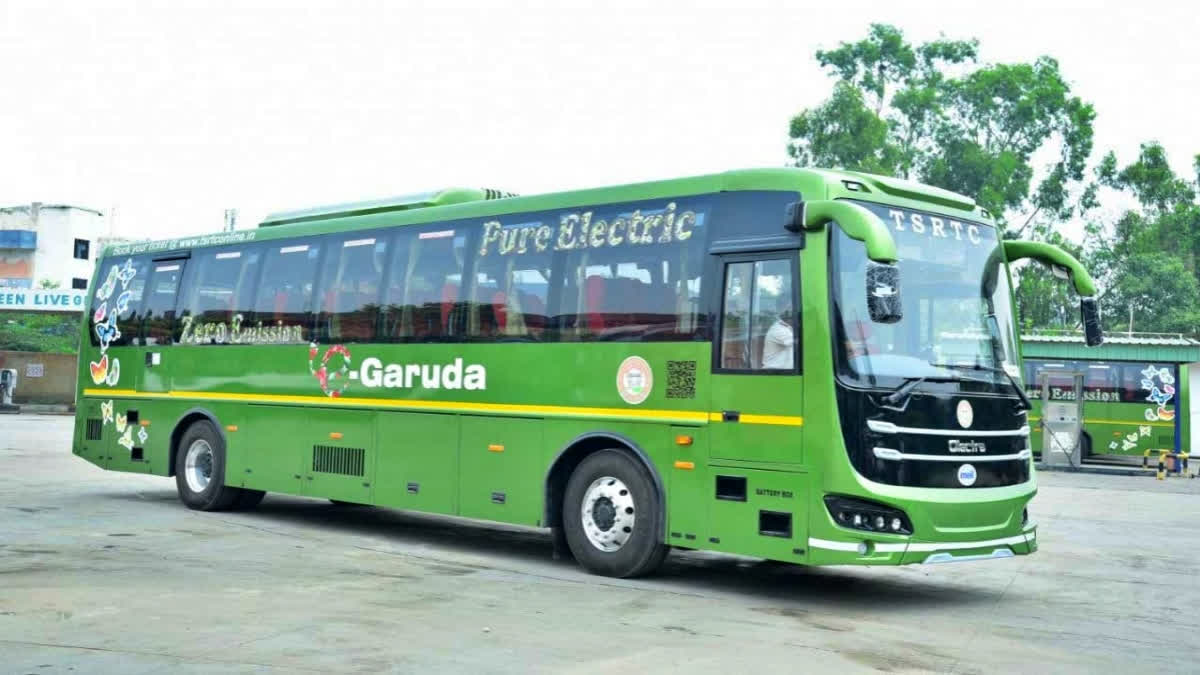 Electric Busses in Hyderabad City