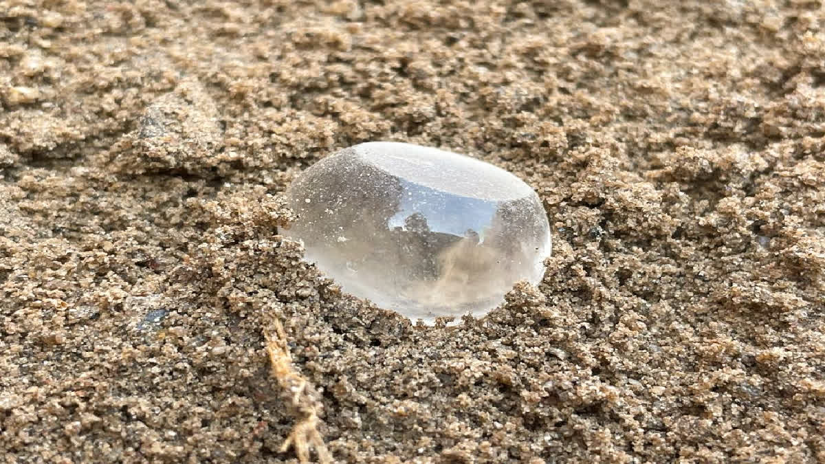 keezhadi crystal quartz weighing stone