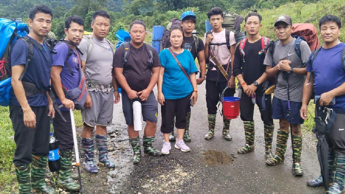 Search operation resumes to trace missing Arunachal Pradesh mountaineers