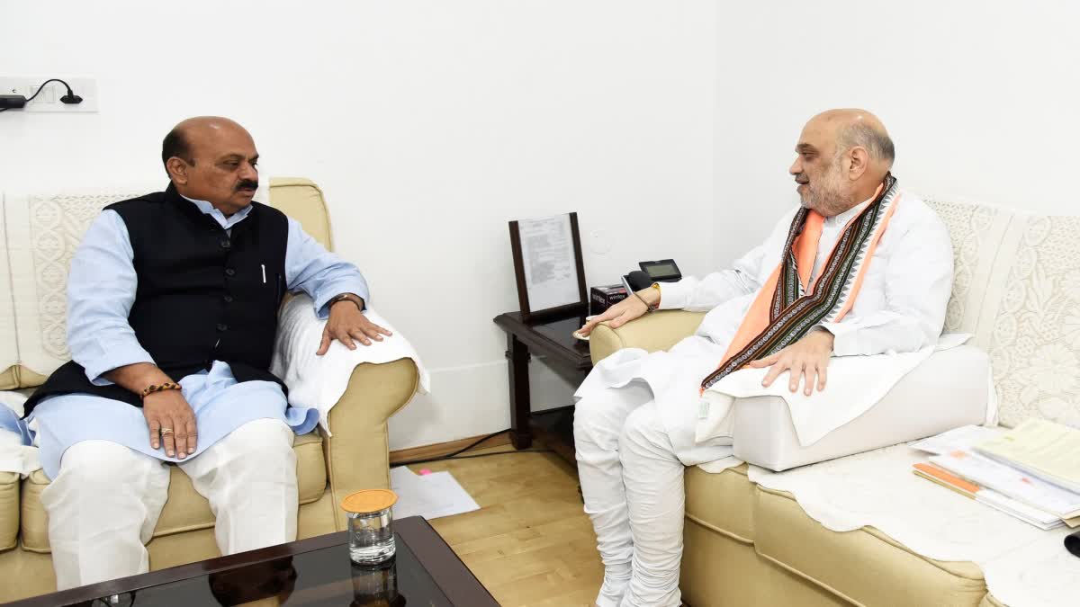 Former CM Bommai met Amit Shah