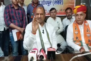 Rajasthan BJP president CP Joshi