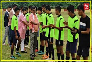 Football league at Kaliabor