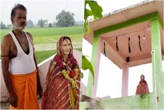 Husband built temple in memory of wife  temple in memory of wife and worships  temple  Uttar Pradesh Fatehpur  Uttar Pradesh  Fatehpur  അകാലത്തില്‍ മരണമടഞ്ഞ ഭാര്യ  ഭാര്യയ്‌ക്കായി ക്ഷേത്രം  പ്രതിമ നിര്‍മിച്ച് മുടങ്ങാതെ ആരാധന  പ്രതിമ  ആരാധന  പ്രിയതമയുടെ വിയോഗം തകര്‍ത്ത രാം സേവക്  രാം സേവക്  പ്രിയതമ  ഫത്തേപുര്‍  ഉത്തര്‍പ്രദേശ്  മുഗള്‍ ചക്രവര്‍ത്തി  ഷാജഹാന്‍  താജ്‌മഹല്‍  ഭാര്യ