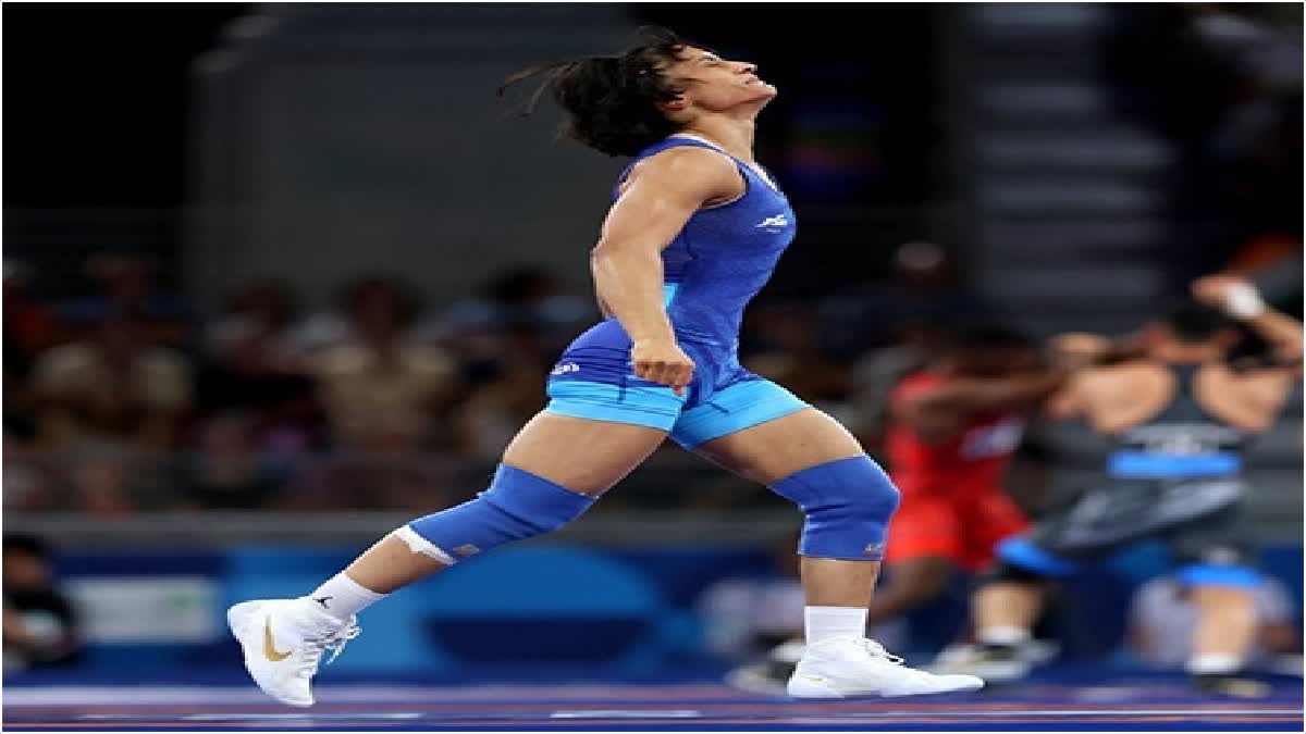 VINESH PHOGAT ANNOUNCES RETIREMENT