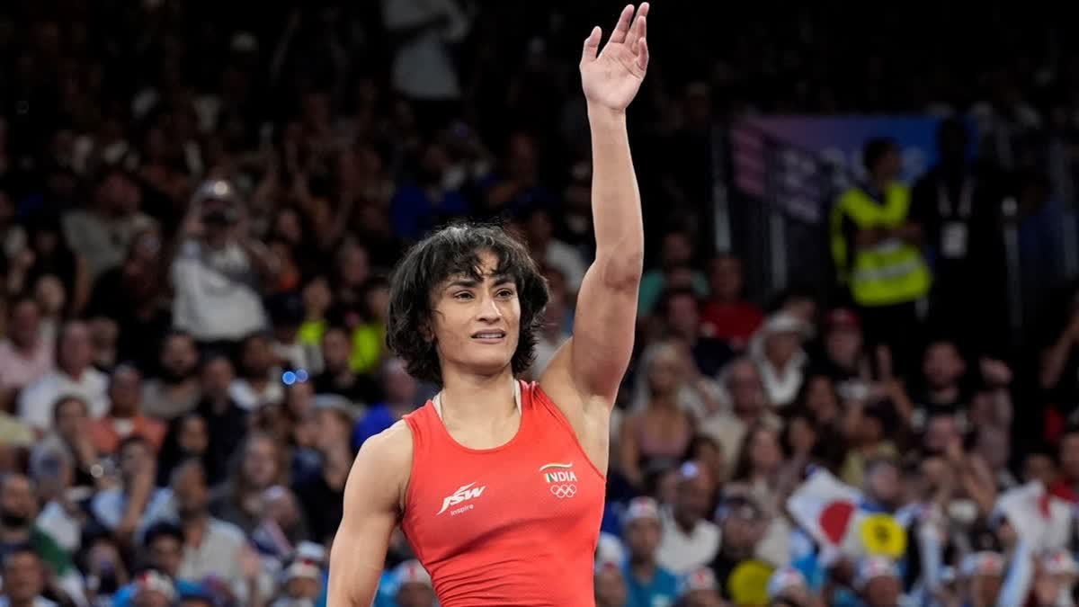 Vinesh bids adieu to wrestling