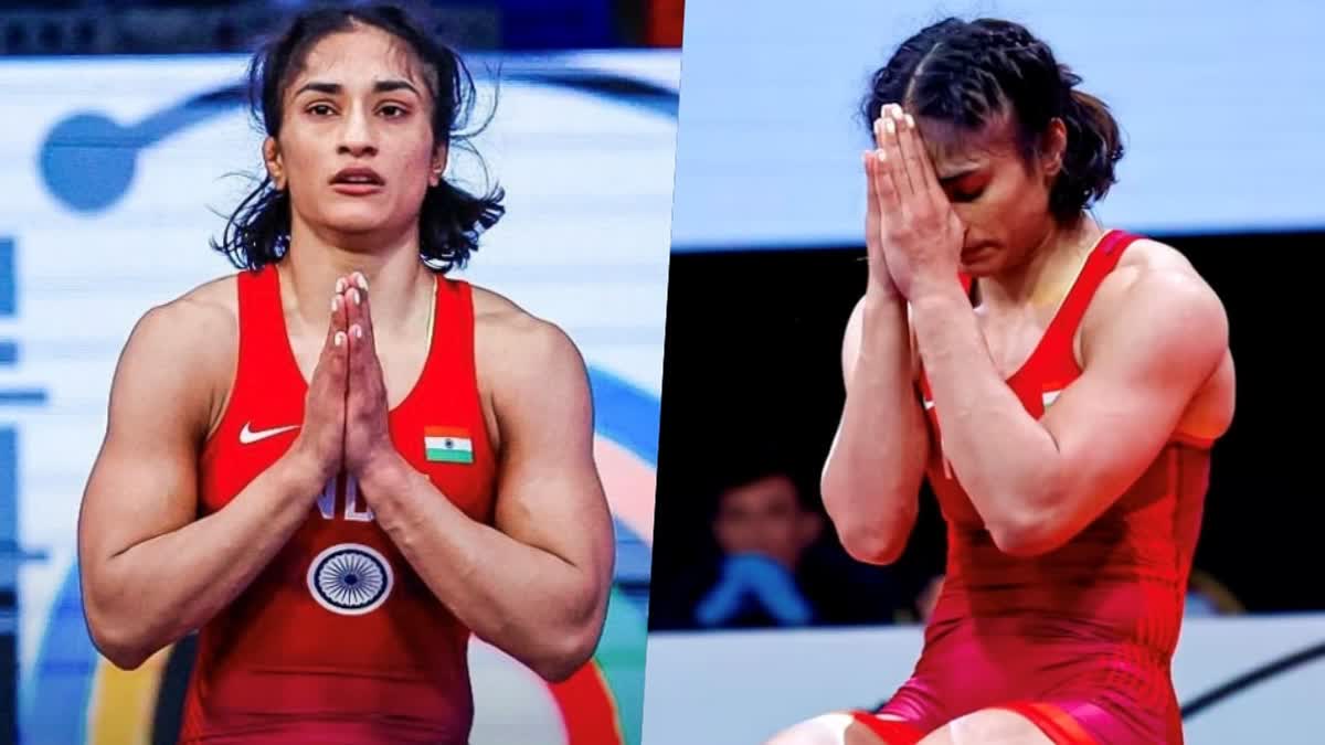 VINESH PHOGAT PARIS OLYMPICS  VINESH PHOGAT WRESTLING  PARIS OLYMPIC 2024  HARYANA CM NAYAB SINGH SAINI  OLYMPICS 2024