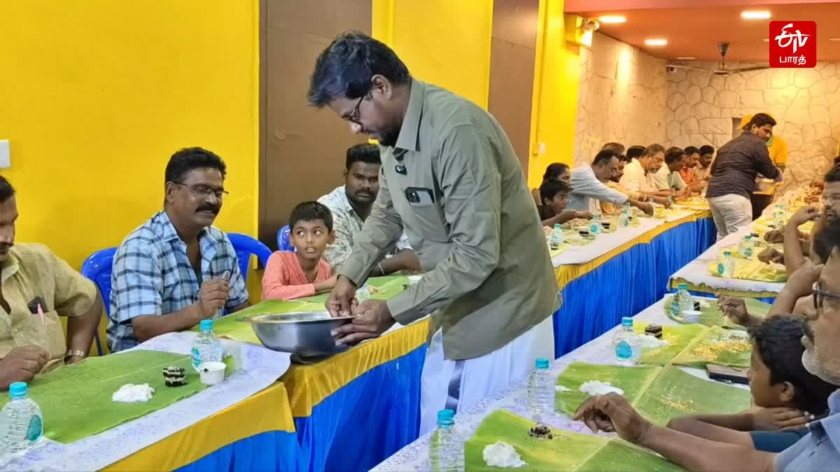 WAYANAD LANDSLIDE VICTIMS HELP  MOI VIRUNDHU DINDIGUL RESTAURANT  മൊയ്‌വിരുന്ന് ഉരുള്‍പൊട്ടല്‍ സഹായം  തമിഴ്‌നാട് മൊയ്‌ വിരുന്ന്