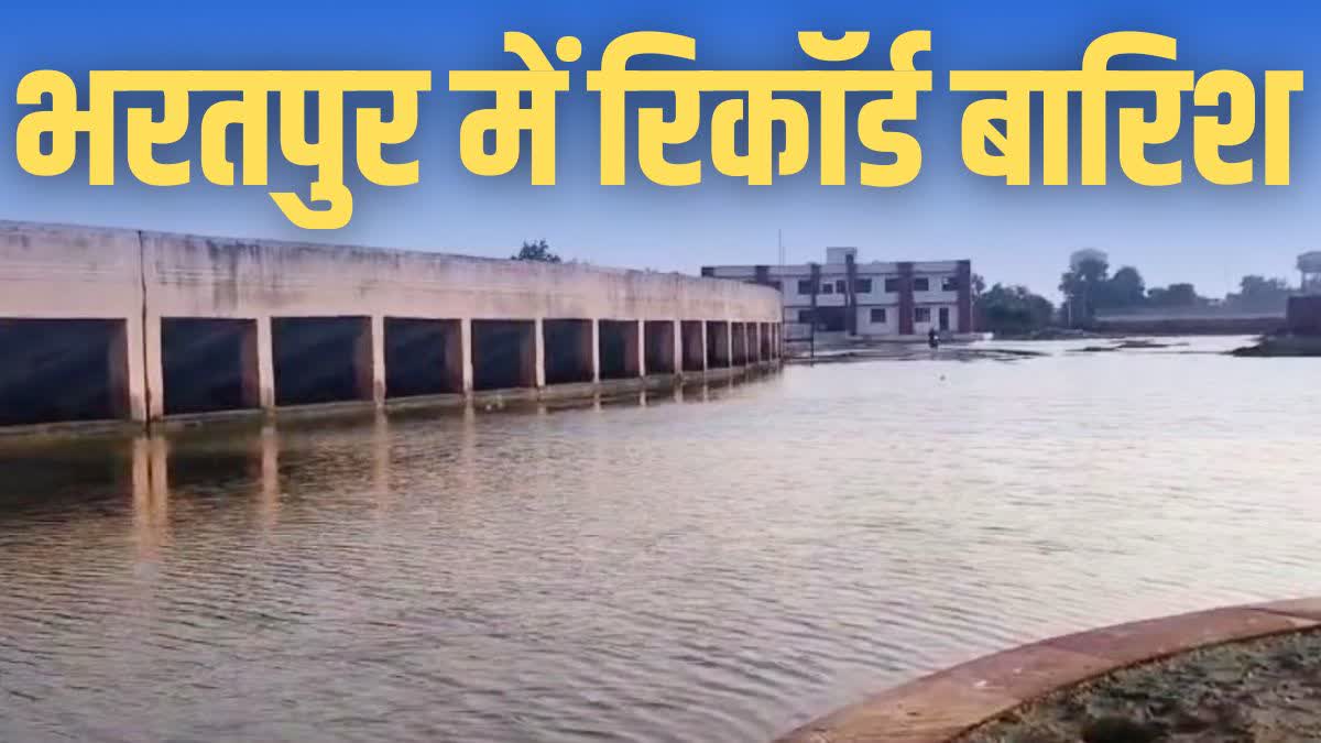 Record Rain In Bharatpur