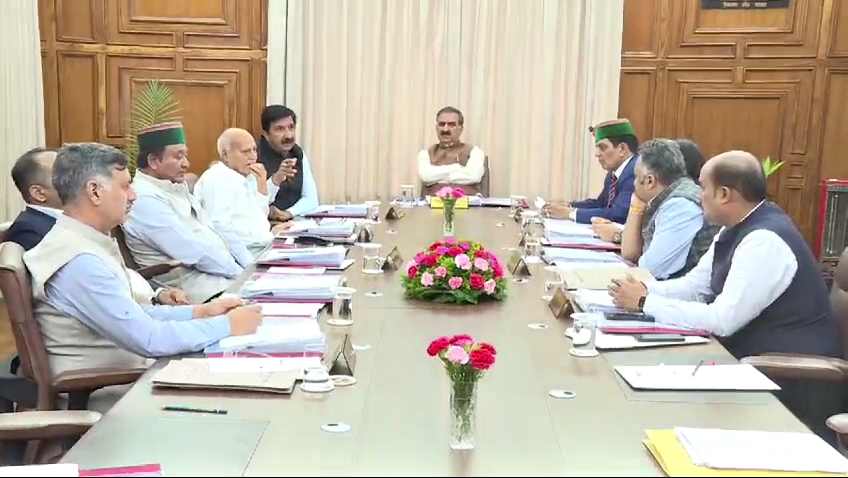 Himachal Cabinet Meeting