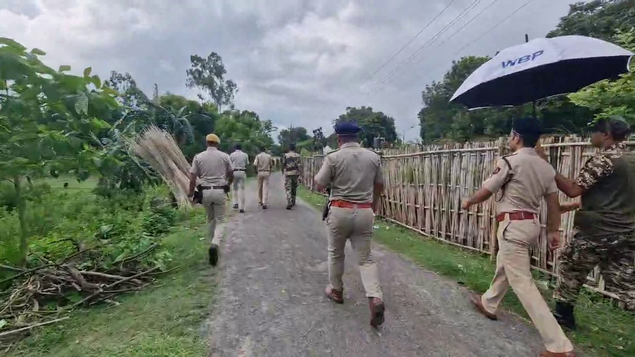 पश्चिम बंगाल पुलिस और बीएसएफ