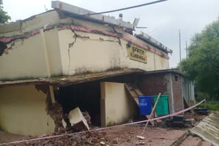 GUNA 50 YEAR OLD STATION COLLAPSED