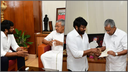 : Megastar Chiranjeevi met with Kerala Chief Minister Pinarayi Vijayan at the Secretariat in Thiruvananthapuram on Thursday, where he expressed his condolences for the Wayanad tragedy