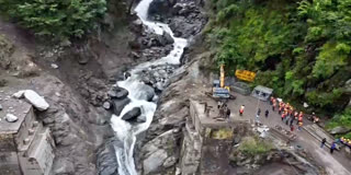UTTARAKHAND FLOOD  UTTARAKHAND BRIDGE CONSTRUCTION  ARMY BRIDGE  UTTARAKHAND DISASTER
