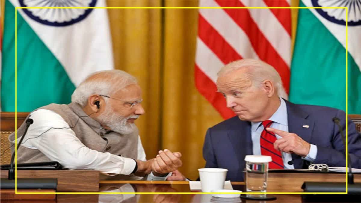 Joe Biden hold talks with PM Modi